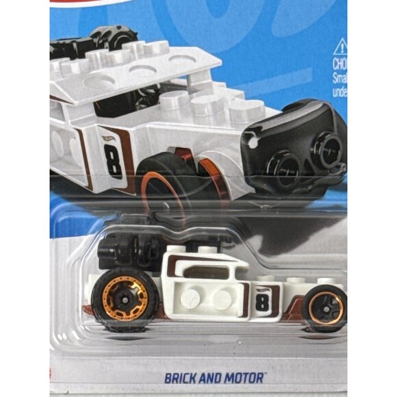 Hot Wheels Car Brick and Motor HW Experimotors Mega Toy Race Cars Kids Gift 1 64 - Picture 2 of 8